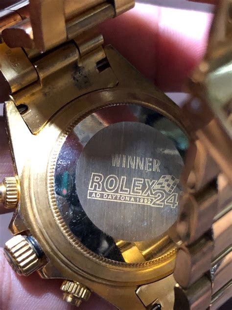 rolex winner ad daytona 1992